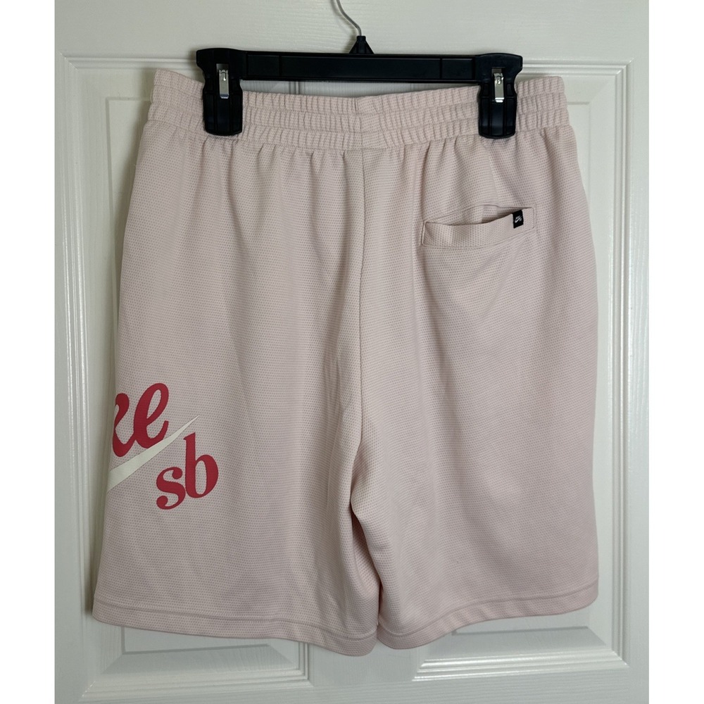 Nike SB DRI-FIT Shorts Skateboard Light Pink Men's Size Medium CV4345-805 - Picture 2 of 6